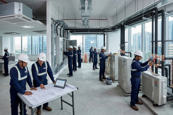 VRV VRF System Installation | Amb Air Control Systems